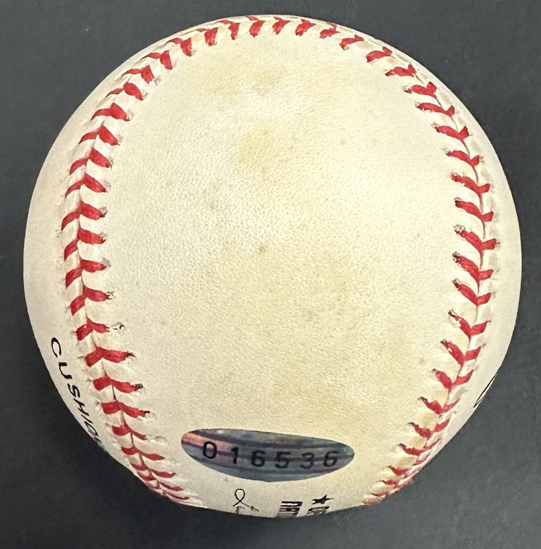 Pee Wee Reese Signed Official NL Baseball Brooklyn Dodgers Mint Auto Steiner HoF