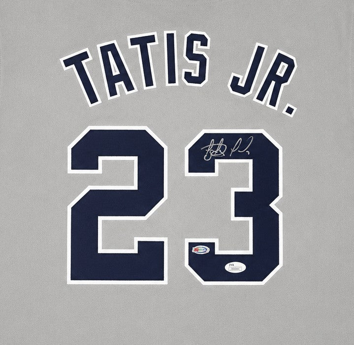 San Diego Padres Fernando Tatis Jr. Signed Grey Jersey JSA