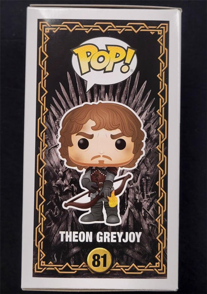 Alfie Allen signed Theon Greyjoy Funko Pop! GoT autograph ~ BAS Beckett