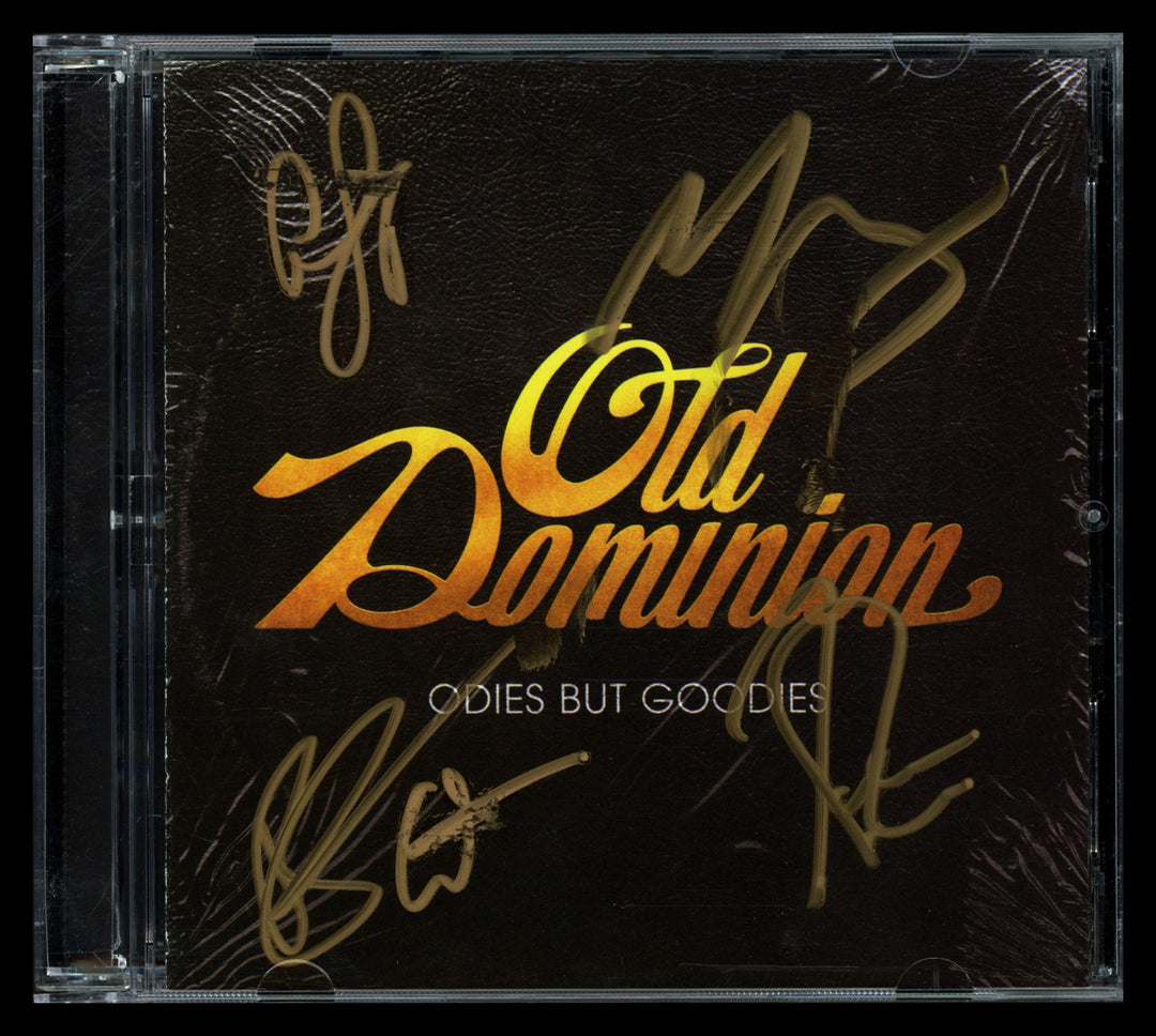 Old Dominion Auto Odies But Goodies CD Cover Auto By All 5 Band Members Beckett