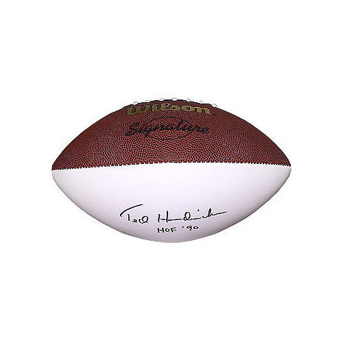 Ted Hendricks signed Wilson Signature football w/ HOF 90 Insc ( Oakland Raiders)