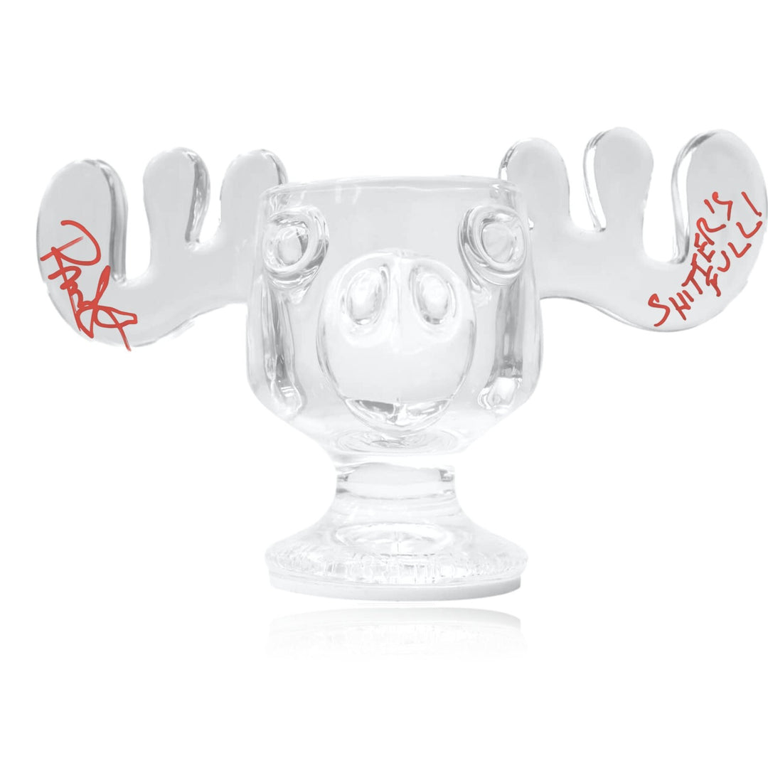Randy Quaid Autographed Christmas Vacation Moose Mug Inscribed "Full" JSA COA