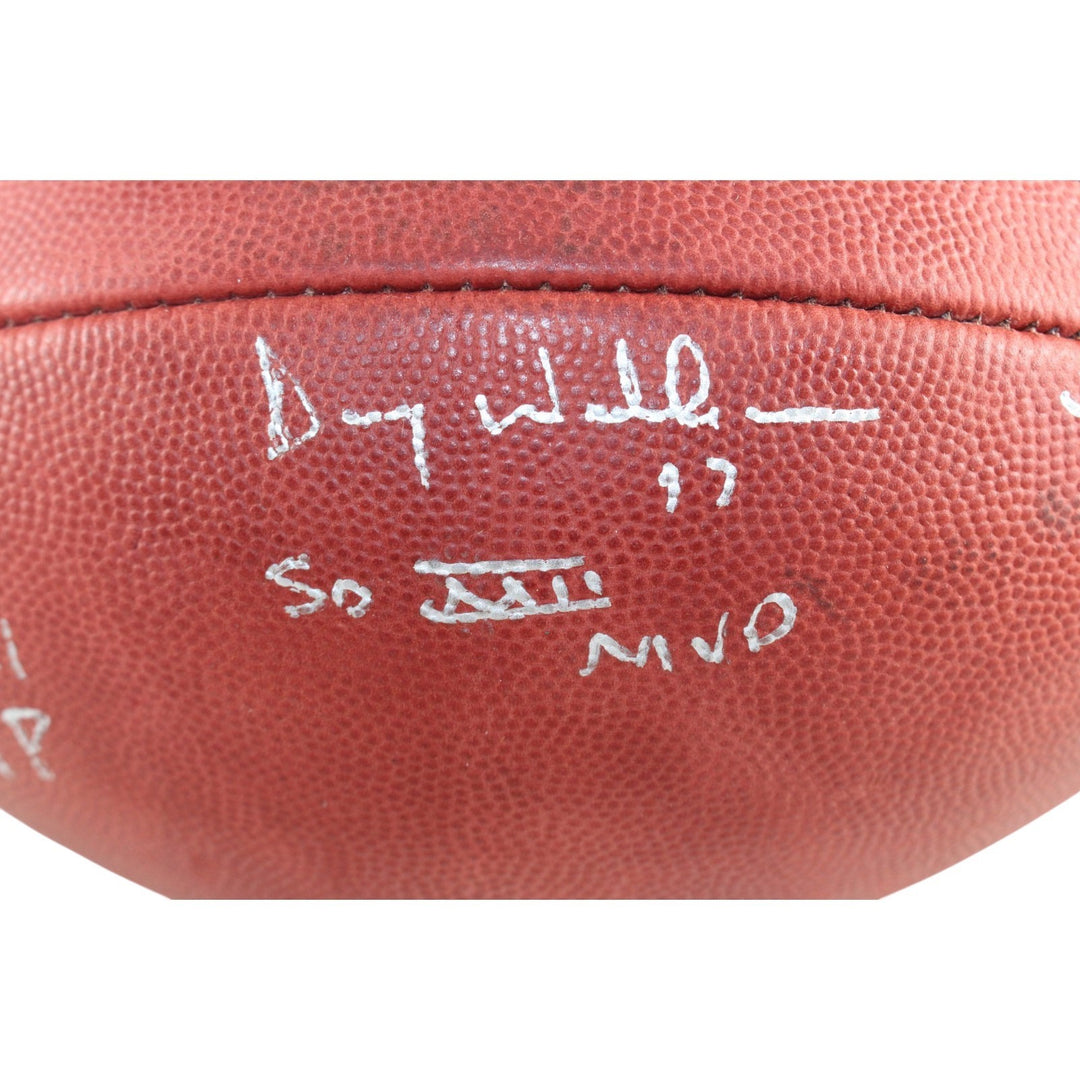 Riggins Rypien Williams Signed Washington Redskins Football AS IS Beckett 35611