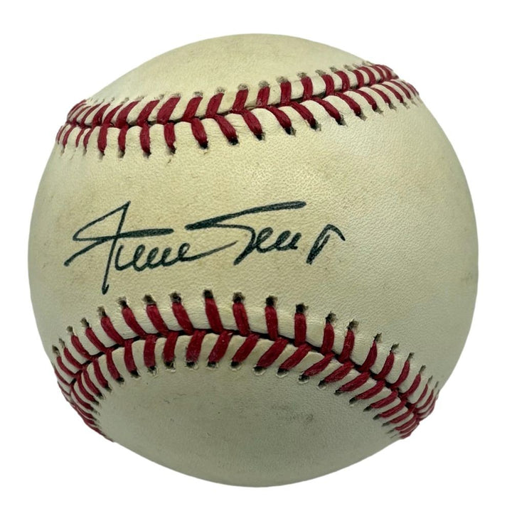 Willie Mays San Francisco Giants Signed Official NL Baseball BAS AE65405