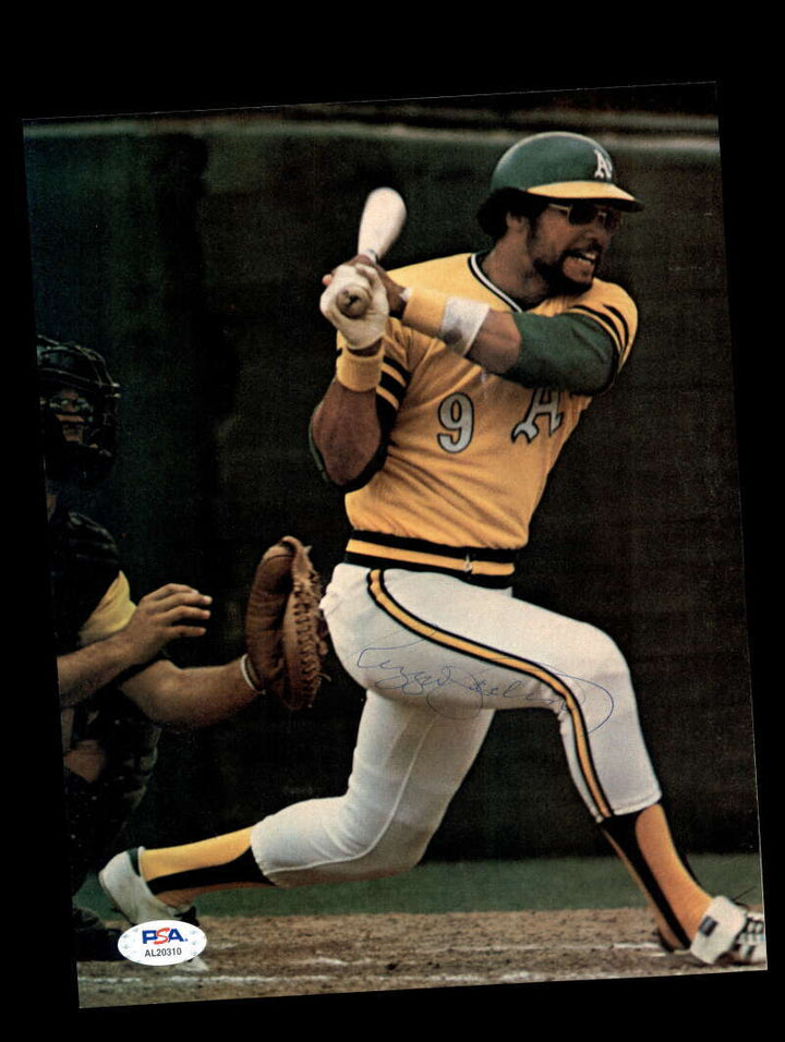 Reggie Jackson PSA DNA Signed  8x10 Vintage Photo Autograph A`s