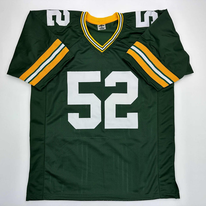 Facsimile Autographed Clay Matthews III Green Bay Green Reprint Jersey Men's XL