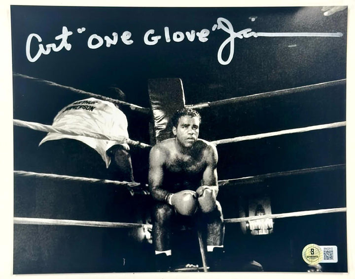 Art Jimmerson "One Glove" signed 8x10 Photo UFC MMA autograph ~ Beckett BAS