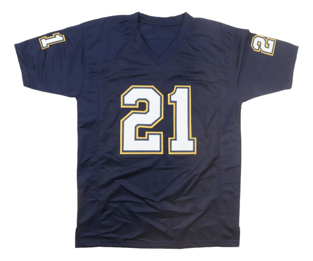 LaDainian Tomlinson San Diego Signed Navy Blue Football Jersey HOF 17 BAS