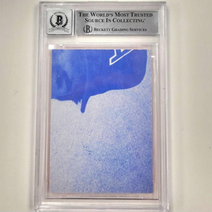 Wally Joyner autograph signed 1986 Star Red RC rookie Angels BAS BGS 10 grade