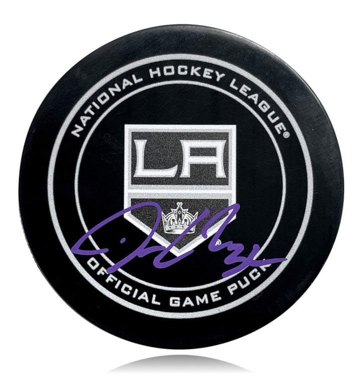Jonathan Quick Autographed LA Kings 2014 Stanley Cup Hockey Puck Signed IGM COA