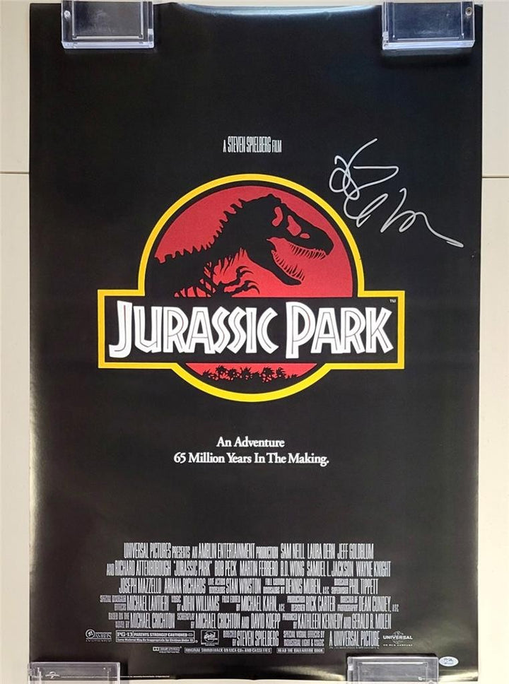 Jeff Goldblum signed Jurassic Park 24x36 Full Size Movie Poster autograph ~ PSA
