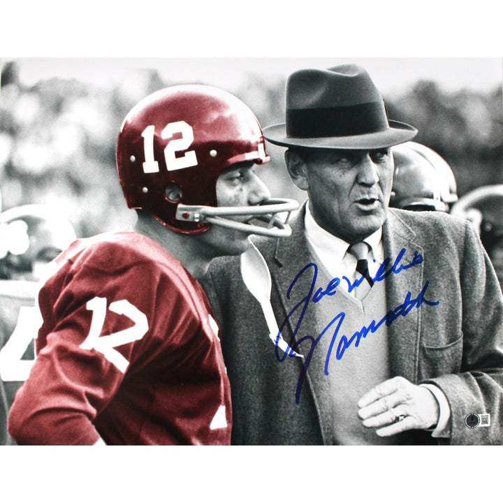 Joe Namath Autographed Alabama Crimson Tide 16x20 Photo Beckett Witness 53361
