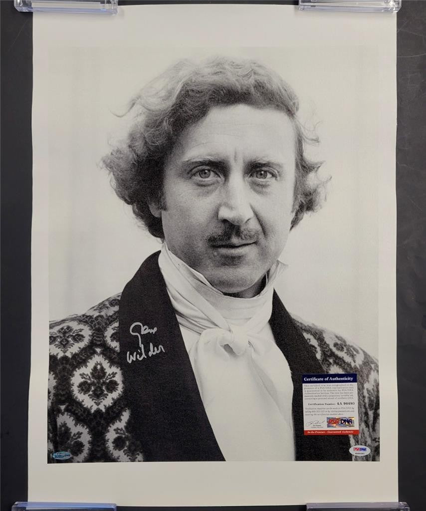 Gene Wilder signed Young Frankenstein 16x20 Canvas Photo Autograph ~ PSA/DNA COA