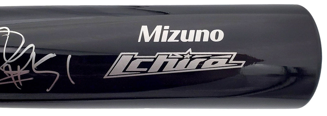 Ichiro Suzuki Signed Black Mizuno Game Model Bat Seattle Mariners "#51" IS Holo