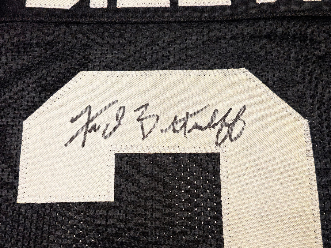 Oakland Raiders Fred Biletnikoff Signed Black Jersey "SB XI MVP" Beckett Witness
