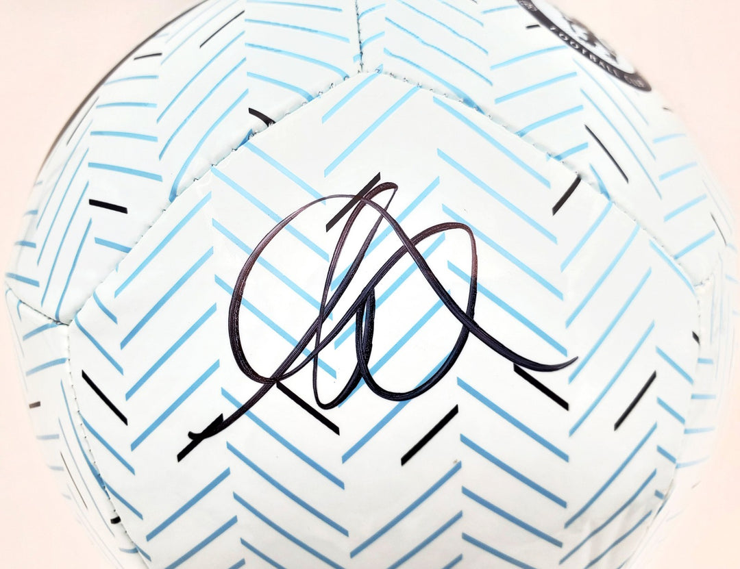 Mason Mount Autographed Signed Nike Soccer Ball Chelsea F.C. Beckett BAS