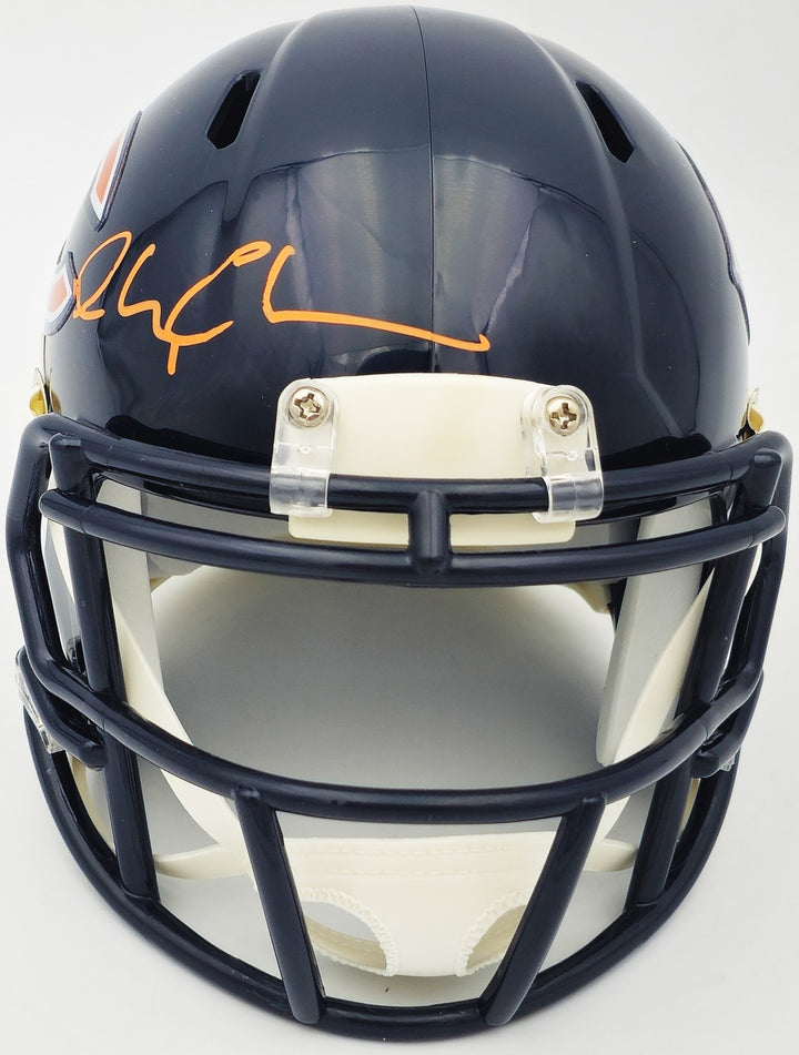 Chevy Chase Auto Bears Blue Speed Mini Helmet Christmas Vacation Logo Beckett