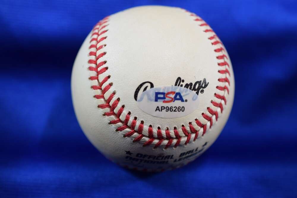 Buck Leonard PSA DNA Autograph National League ONL Signed Baseball 3