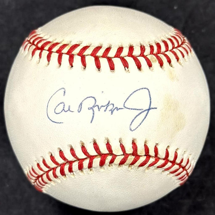 Cal Ripken Jr. signed OAL American League Baseball autograph Orioles Beckett BAS