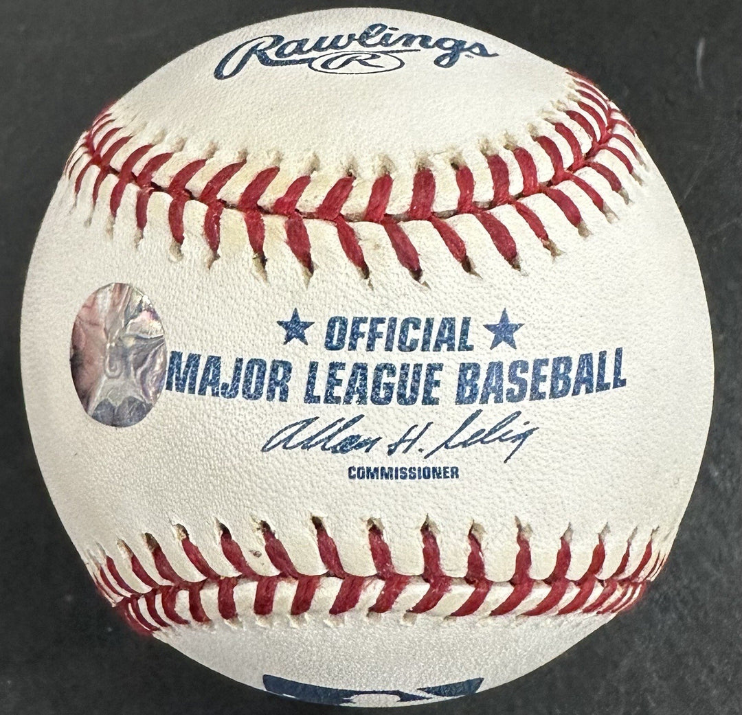 Cal Ripken Jr Signed MLB Baseball April 15 Stamp /3000 Hit Autograph Orioles Coa