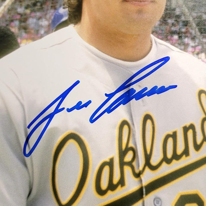 Darryl Strawberry & Jose Canseco signed 11x14 photo autograph ~ Beckett BAS Holo