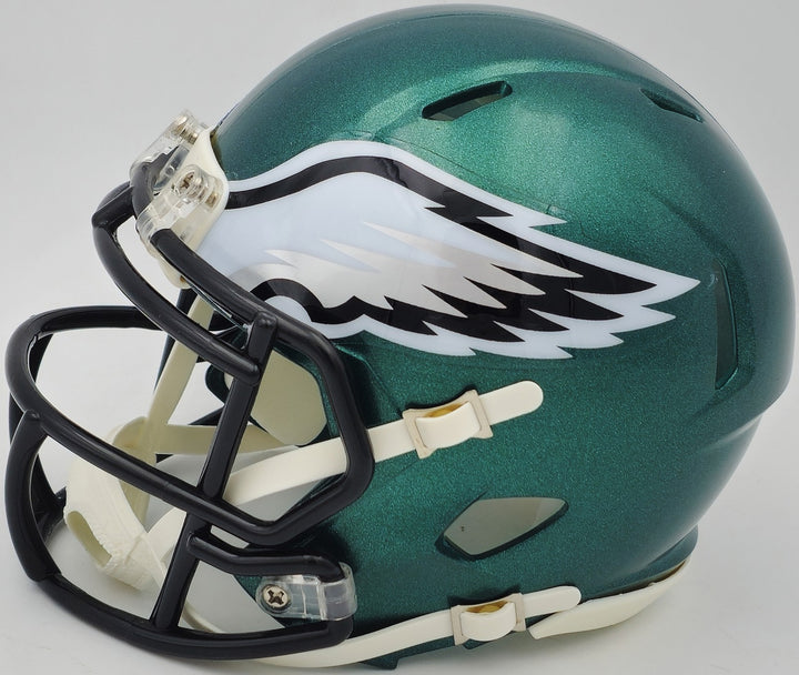 Brandon Graham Signed Philadelphia Eagles Green Speed Mini Helmet Beckett Wit