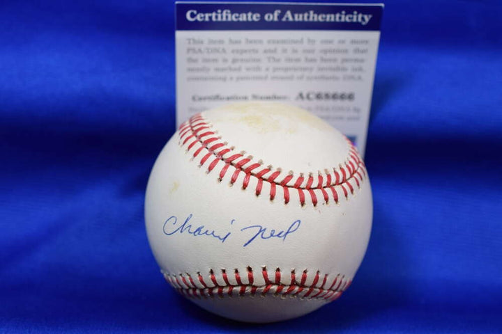 Charlie Neal PSA DNA Autograph National League ONL Signed Baseball