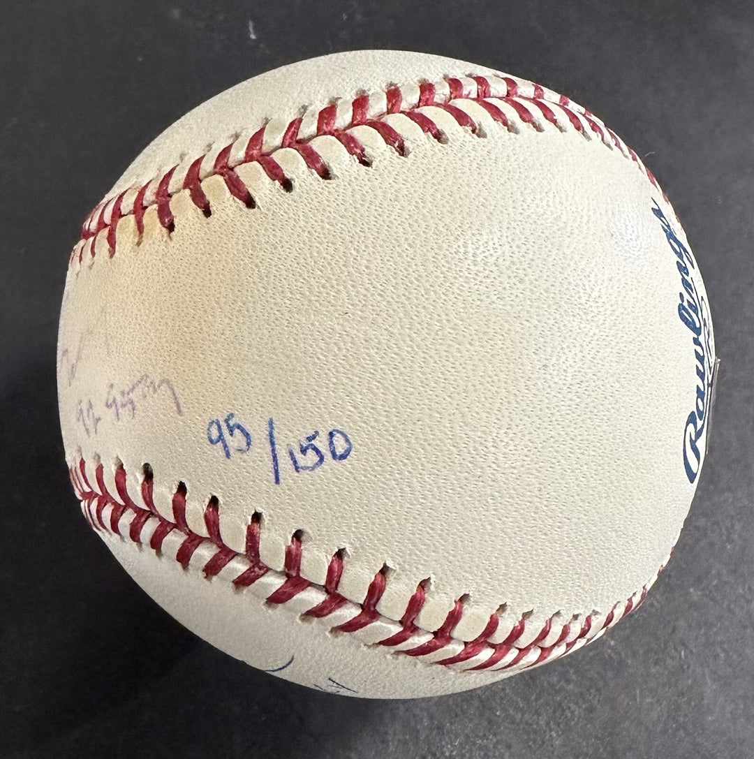 Greg Maddux Tom Glavine Signed MLB Baseball Braves LE Cy Young Auto Steiner MLB