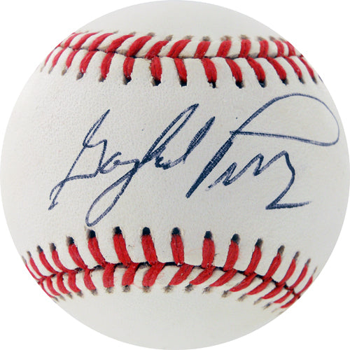 GAYLORD PERRY SIGNED OML GIAMATTI BALL GIANTS INDIANS RANGERS HALL OF FAMER AUTO