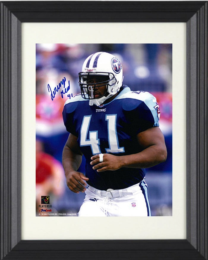 Lorenzo Neal signed Tennessee Titans 8x10 Photo Framed (Music City Miracle) -COA