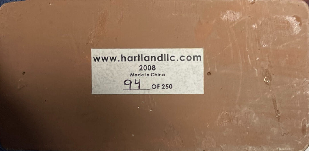 Milt Pappas signed Cubs 7.5” Hartland Statue/Figurine /250  No Hit -COA/PRISTINE