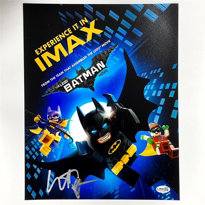 Will Arnett signed Lego Batman Movie 11x14 Photo Poster autograph (B) ~ JSA