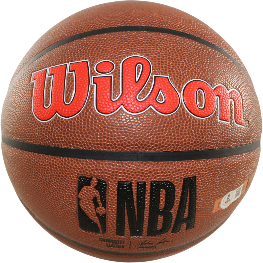Dominique Wilkins Autographed/Signed Atlanta Hawks Basketball Beckett 54252