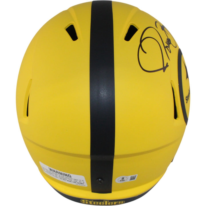 Jerome Bettis Autographed Pittsburgh Steelers F/S Rave Helmet Beckett WIT 54070