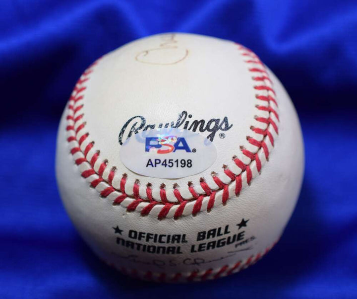 Chico Carrasquel PSA DNA Autograph National League Signed Baseball