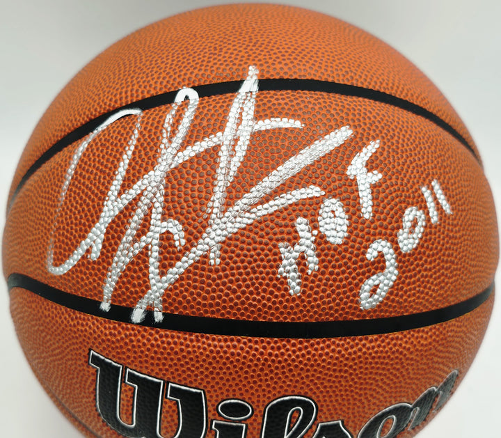 Dennis Rodman Auto Authentic Indoor/Outdoor Basketball Bulls "HOF 2011" Beckett