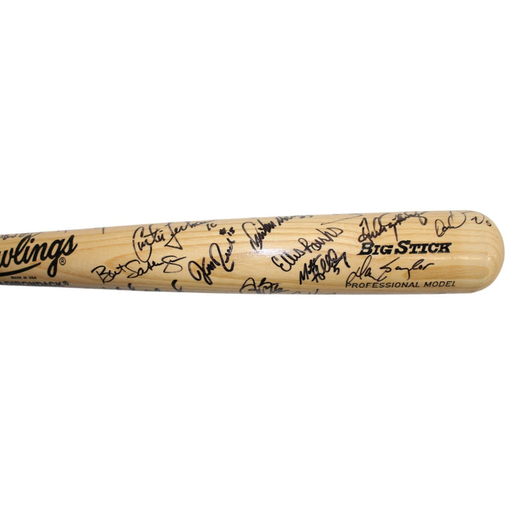 Helton Walker Holliday +28 Signed Colorado Rockies Rawlings Bat Beckett 55417