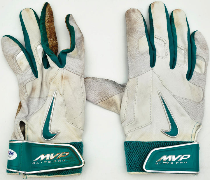 Robinson Cano Signed 2014 Nike Game Used Batting Gloves Mariners PSA/DNA