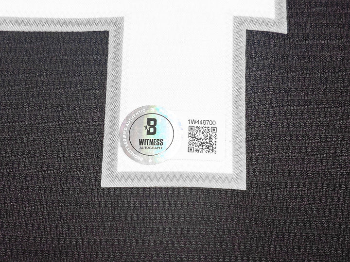 Seattle Mariners Ken Griffey Jr. Signed Black Nike Jersey Size L Beckett Witness