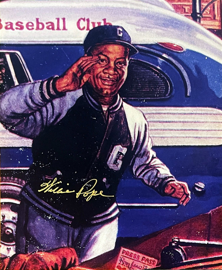 Willie Pope signed Homestead Grays Negro League 8x10 Photo- COA/Show Ticket