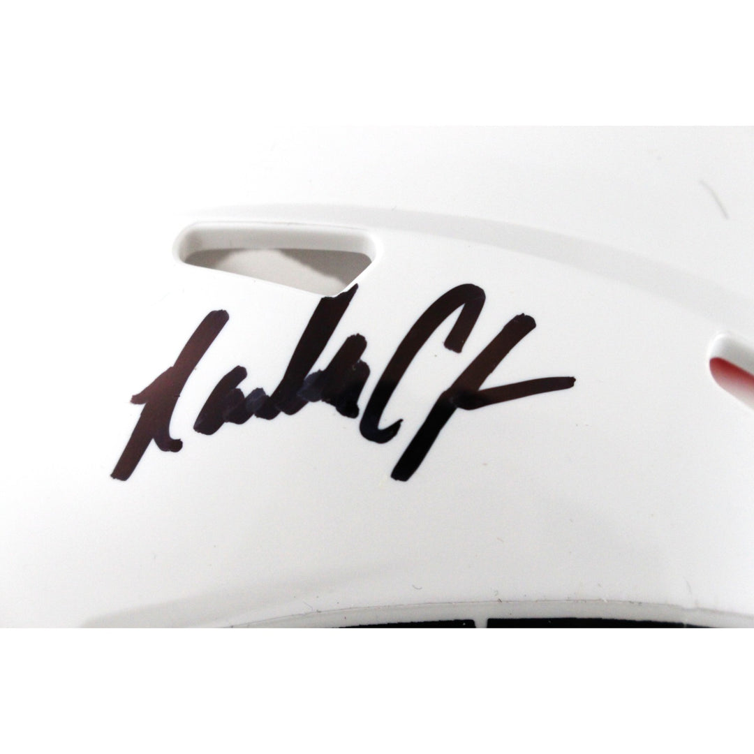 Randall Cunningham Autographed UNLV Running Rebels Mini Helmet Beckett W 53208