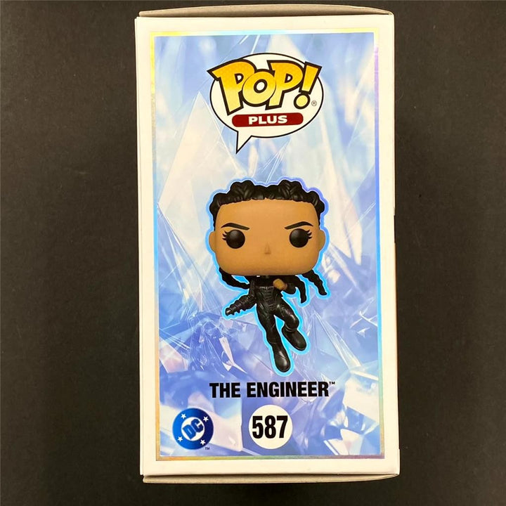 Maria Gabriela De Faria Signed Superman Engineer Funko Pop auto (C) Beckett BAS