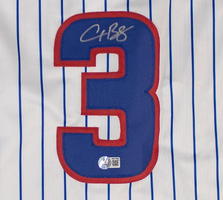 Alex Bregman Chicago Signed White Baseball Jersey BAS