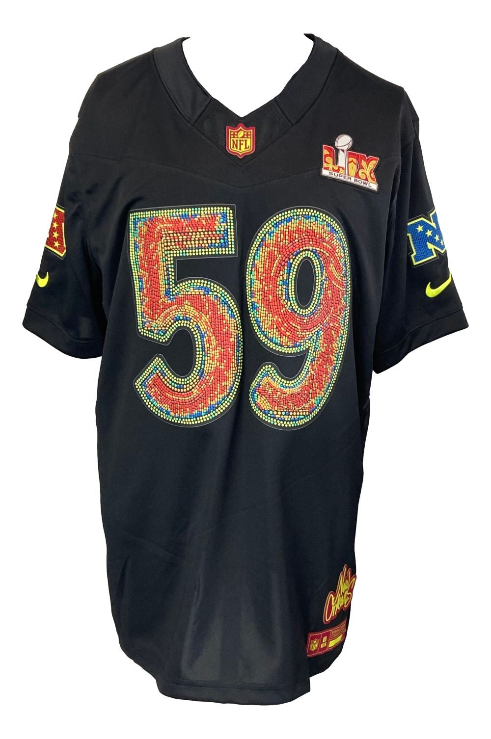 Nick Sirianni Signed Philadelphia Eagles Super Bowl 59 LIX Nike Limited Jersey