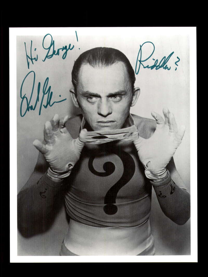 Frank Gorshin JSA Coa Signed 8x10 Photograph Autograph