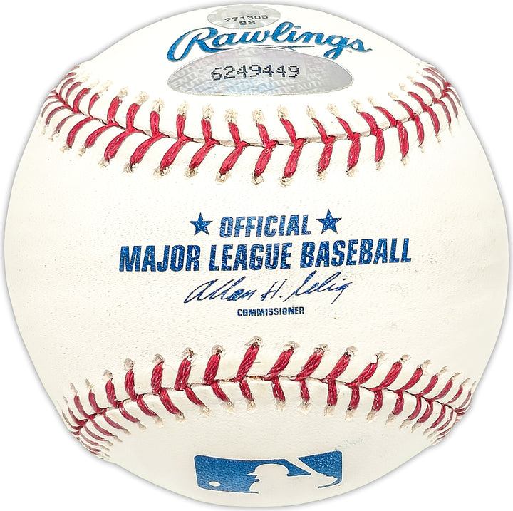 Bill North Signed MLB Baseball Oakland A's "2X AL SB King" TriStar Holo #6249449