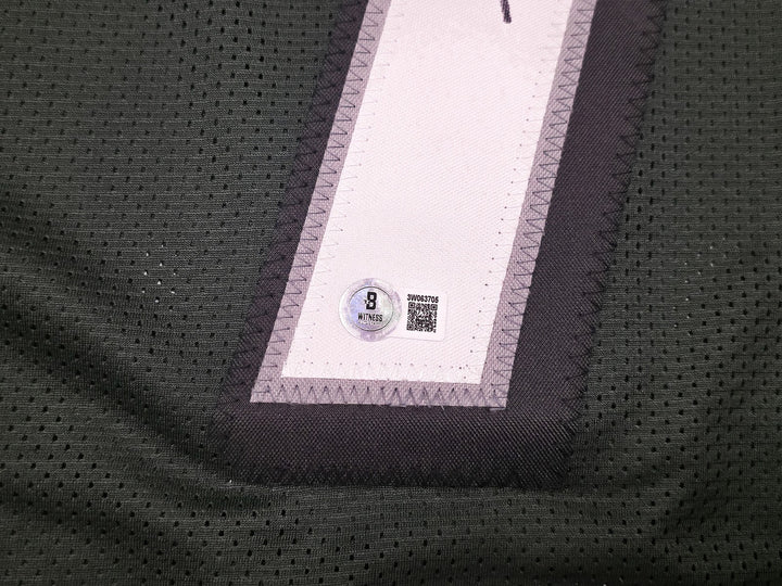 Philadelphia Eagles Michael Vick Signed Green Jersey Beckett Witness