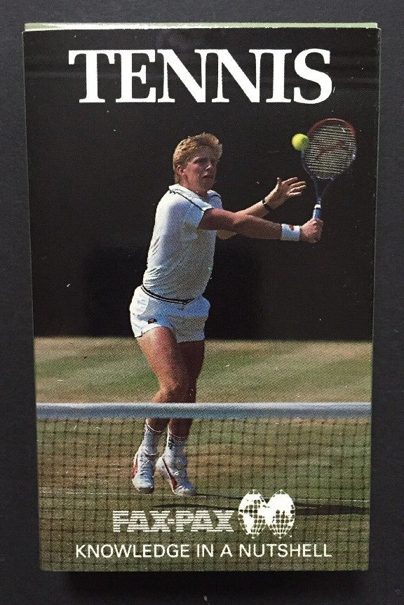 1986 FAX PAX TENNIS Factory Case 20 Set John McEnroe Steffi Graf Rc Mint Sets