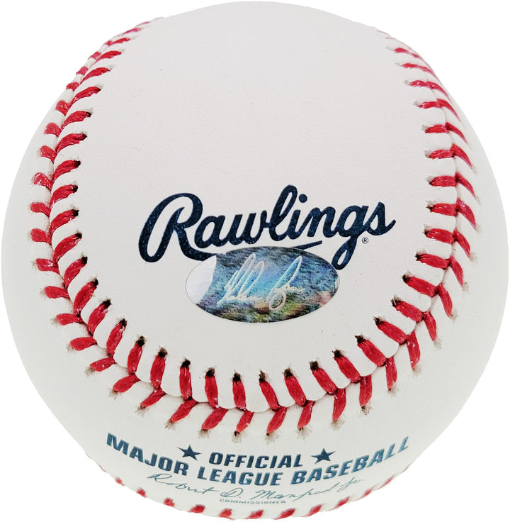 Nolan Ryan Signed Official MLB Baseball Texas Rangers "324 Wins" Beckett BAS