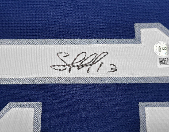 Royals Salvador Perez Auto Blue Nike Authentic Collection Jersey Size 44 Beckett